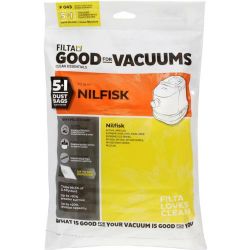 Picture of 5PK FILTA VACUUM BAGS NILFISK EXTREME, KING, PARQUET, SIENA